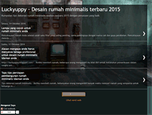 Tablet Screenshot of luckyuppy.blogspot.com