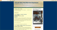 Desktop Screenshot of cbhopibluecornexperiment.blogspot.com