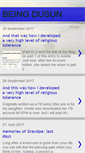 Mobile Screenshot of beingdusun.blogspot.com