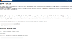 Desktop Screenshot of ecw-videos.blogspot.com