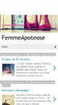 Mobile Screenshot of femeapoteose.blogspot.com