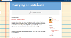 Desktop Screenshot of marryingananti-bride.blogspot.com