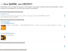 Tablet Screenshot of em-cristo1.blogspot.com