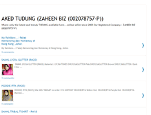 Tablet Screenshot of akedtudung.blogspot.com