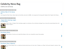 Tablet Screenshot of celebrity-newsrag.blogspot.com