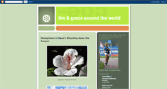 Desktop Screenshot of gracearoundtheworld.blogspot.com