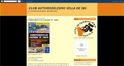 Desktop Screenshot of club-automodelismo-ibi.blogspot.com