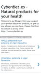 Mobile Screenshot of cyberdiet-es.blogspot.com