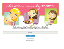 Tablet Screenshot of chestercountymoms.blogspot.com