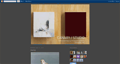 Desktop Screenshot of canarystudio.blogspot.com