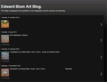 Tablet Screenshot of edward-blum-art.blogspot.com