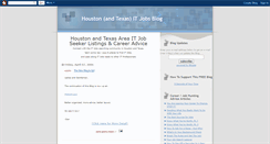 Desktop Screenshot of houstonitjobs.blogspot.com