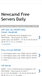 Mobile Screenshot of newcamdfreeservers.blogspot.com