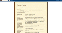 Desktop Screenshot of naturenoted.blogspot.com