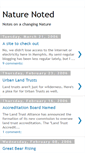 Mobile Screenshot of naturenoted.blogspot.com
