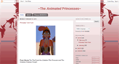 Desktop Screenshot of animatedprincesses.blogspot.com