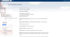 Desktop Screenshot of levanadventure.blogspot.com