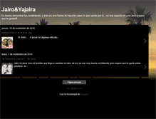 Tablet Screenshot of jairoyajaira.blogspot.com