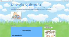Desktop Screenshot of educacaoapaixonada.blogspot.com