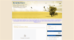 Desktop Screenshot of kumikonnect.blogspot.com