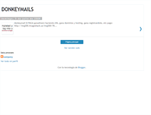 Tablet Screenshot of donkeymailscorp.blogspot.com
