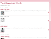 Tablet Screenshot of korykristieanderson.blogspot.com