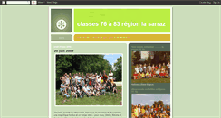 Desktop Screenshot of classe1976-1983regiondelasarraz.blogspot.com