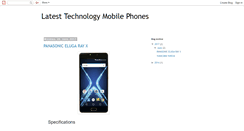 Desktop Screenshot of latesttechnologymobilephones.blogspot.com