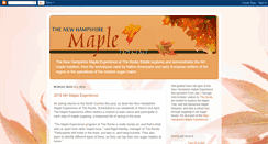 Desktop Screenshot of nhmaple.blogspot.com