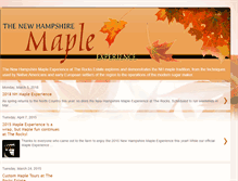 Tablet Screenshot of nhmaple.blogspot.com