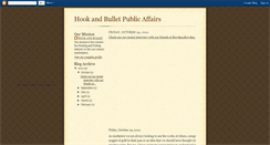 Desktop Screenshot of hookandbulletpublicaffairs.blogspot.com