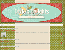 Tablet Screenshot of dixie-dixiesdelights.blogspot.com