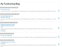 Tablet Screenshot of myfundraisingblog.blogspot.com