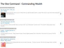 Tablet Screenshot of one-command.blogspot.com