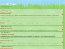Tablet Screenshot of favoritepoems-rebecca.blogspot.com