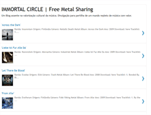 Tablet Screenshot of immortal-circle.blogspot.com