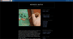 Desktop Screenshot of mendesbatik.blogspot.com