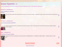 Tablet Screenshot of jannihussi.blogspot.com