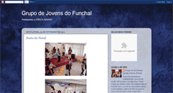 Desktop Screenshot of grupojovensfunchal2011.blogspot.com