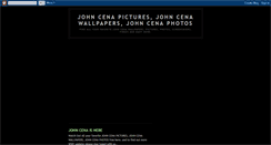 Desktop Screenshot of johncenawallpapersandpics.blogspot.com