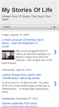 Mobile Screenshot of mystoriesoflife.blogspot.com
