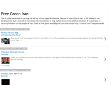 Tablet Screenshot of freegreeniran.blogspot.com