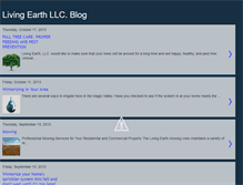 Tablet Screenshot of livingearthllc.blogspot.com