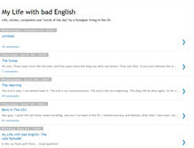 Tablet Screenshot of mylifewithbadenglish.blogspot.com