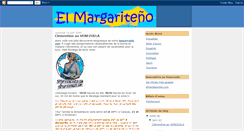Desktop Screenshot of elmargariteno.blogspot.com