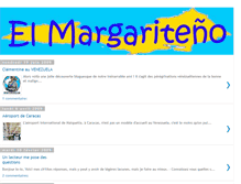 Tablet Screenshot of elmargariteno.blogspot.com