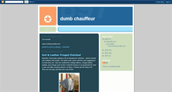 Desktop Screenshot of dumbchauffeur.blogspot.com