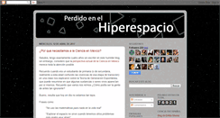 Desktop Screenshot of perdidohiperespacio.blogspot.com