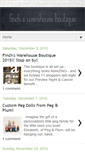 Mobile Screenshot of finchsboutique.blogspot.com