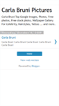 Mobile Screenshot of carla-bruni-pictures.blogspot.com